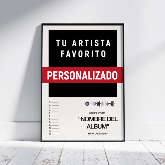 Lámina Álbum personalizado